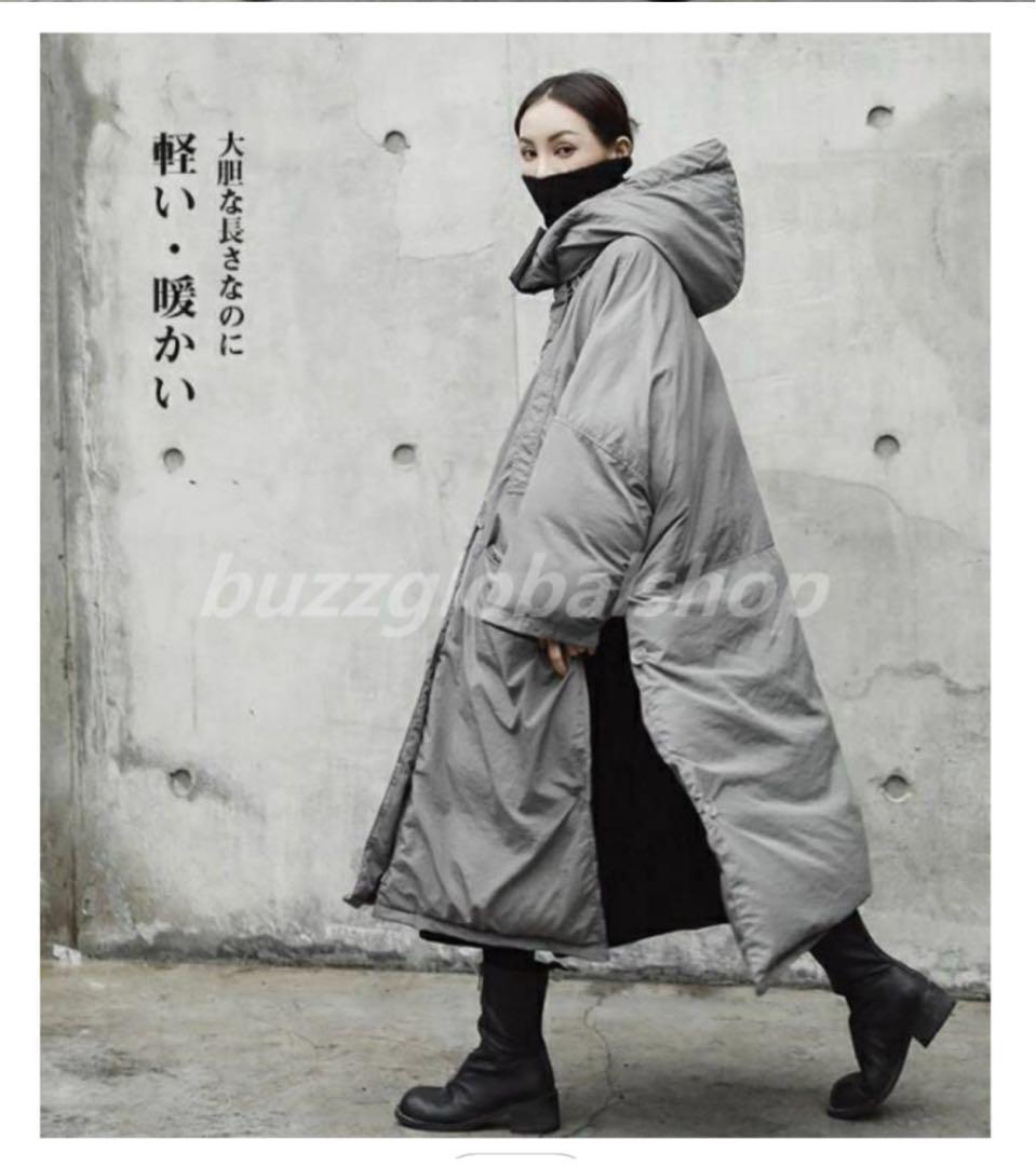 chuclla ロングダウンコート chw22a007グレー