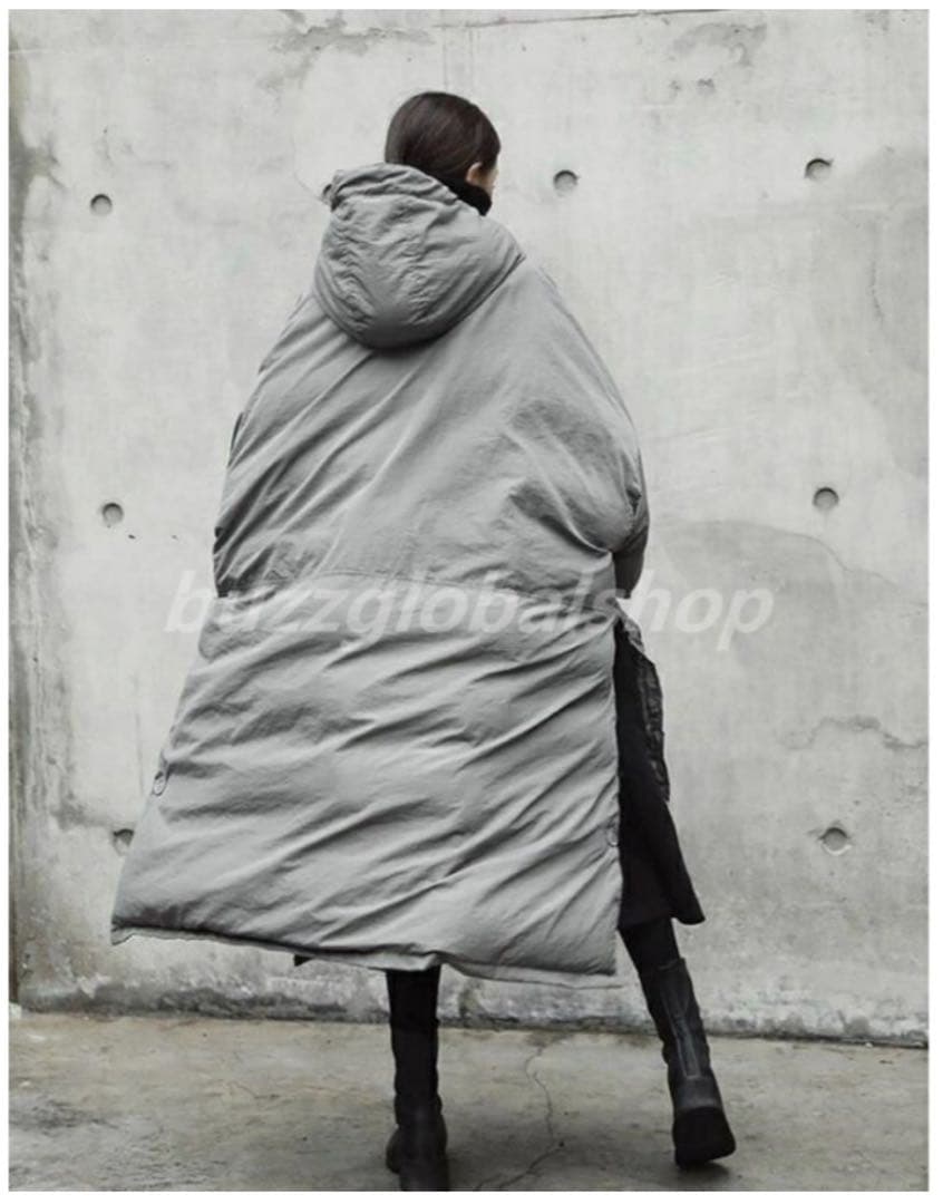 chuclla ロングダウンコート chw22a007グレー