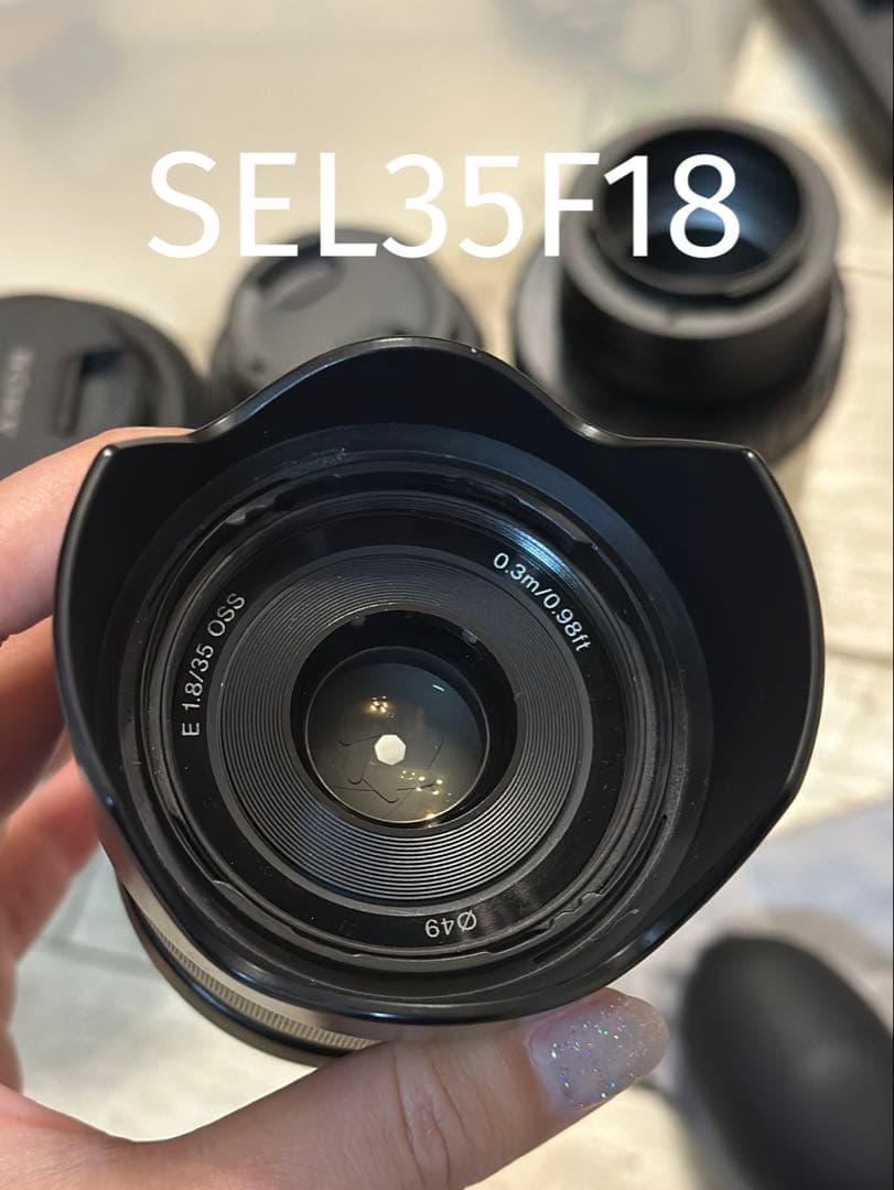 sony SEL35F18 単焦点レンズ