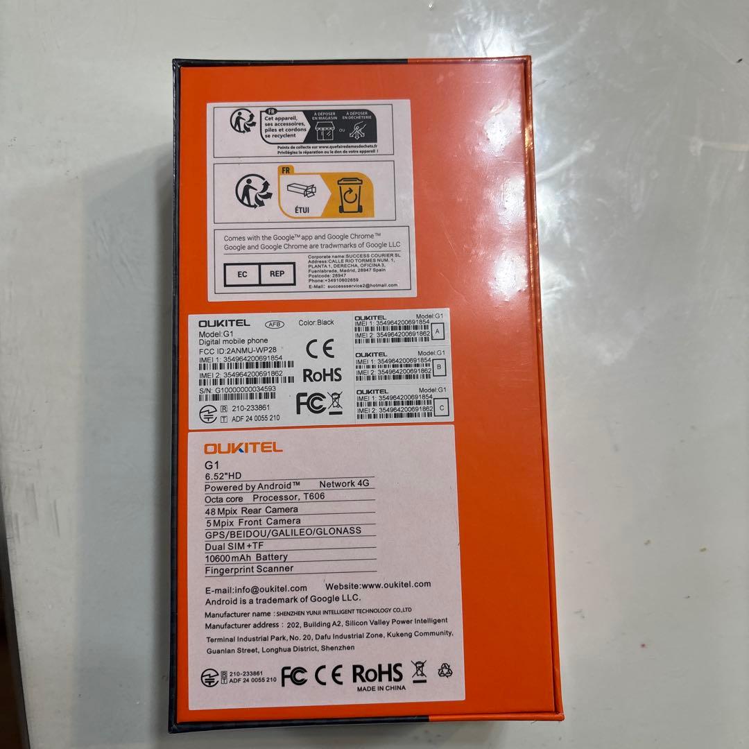 スマートフォン本体 Oukitel G1 24G 256G