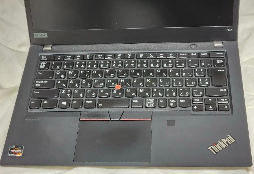 Windowsノート本体 thinkpad p14s ryzen 7 4750u 40gb 512gb