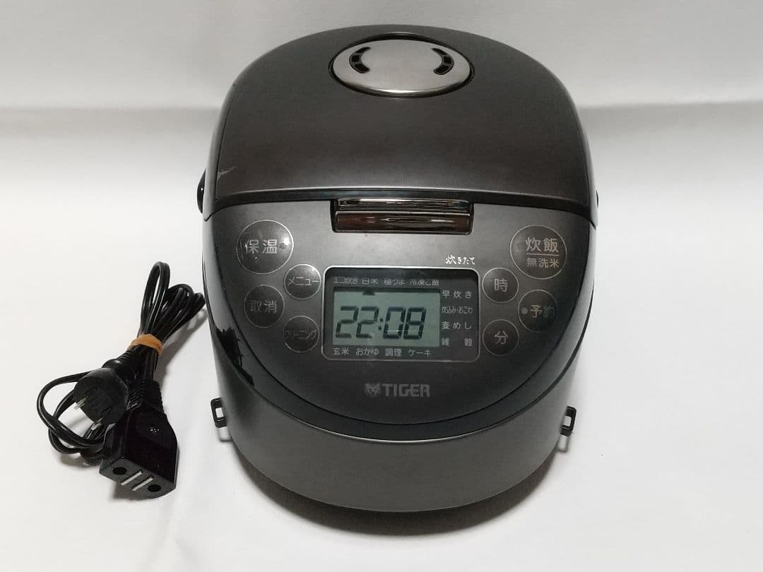 TIGER IHジャー炊飯器 JPF-G055 ダークグレー