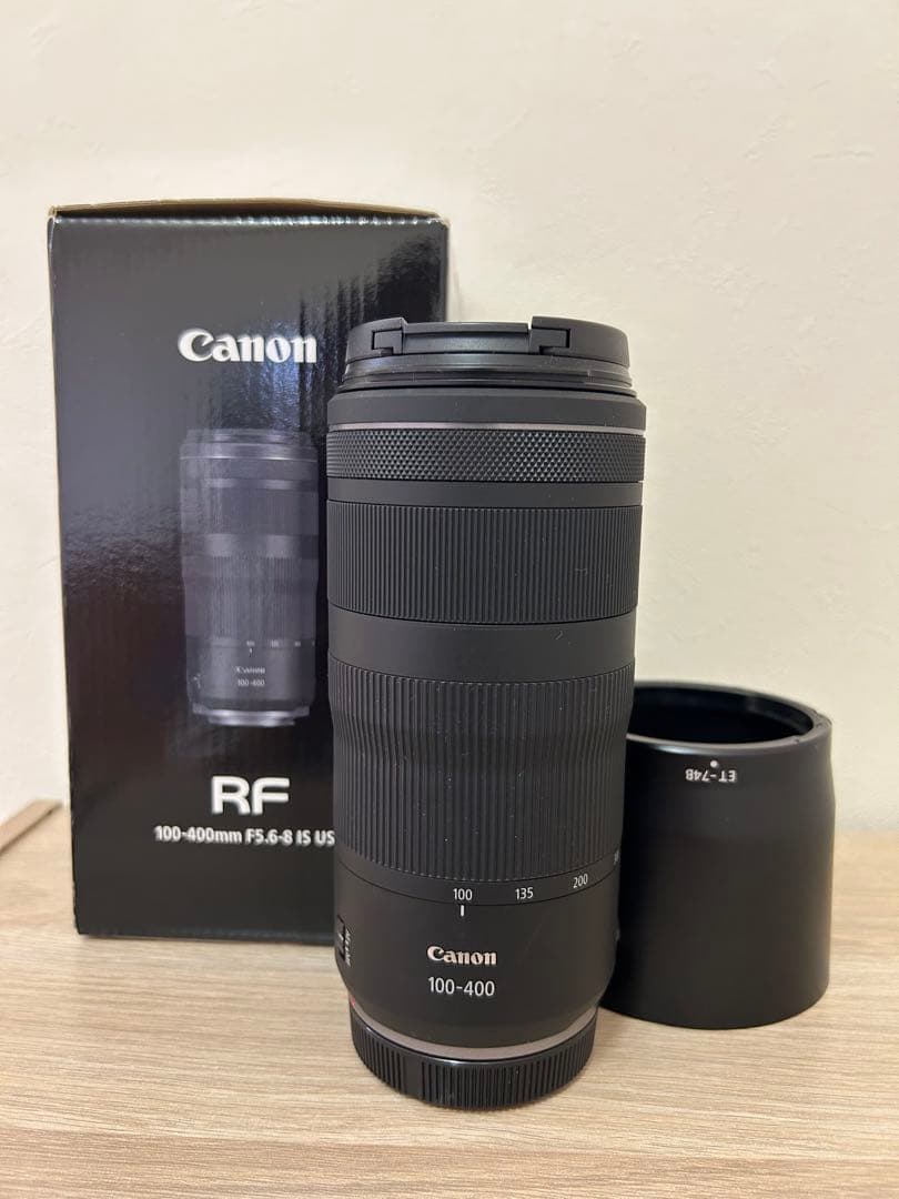Canon RF 100-400mm F5.6-8 IS USレンズ　望遠