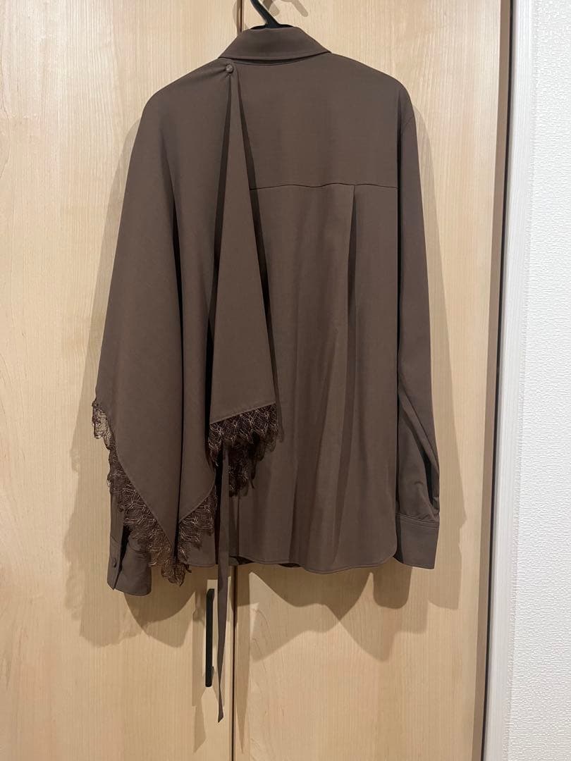 新作未使用タグ付き　PLANK PROJECTスカーフシャツ