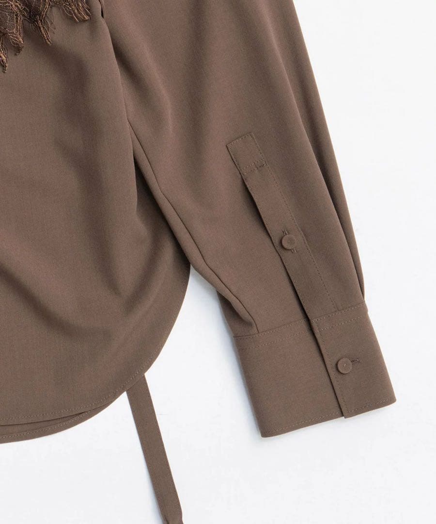 新作未使用タグ付き　PLANK PROJECTスカーフシャツ