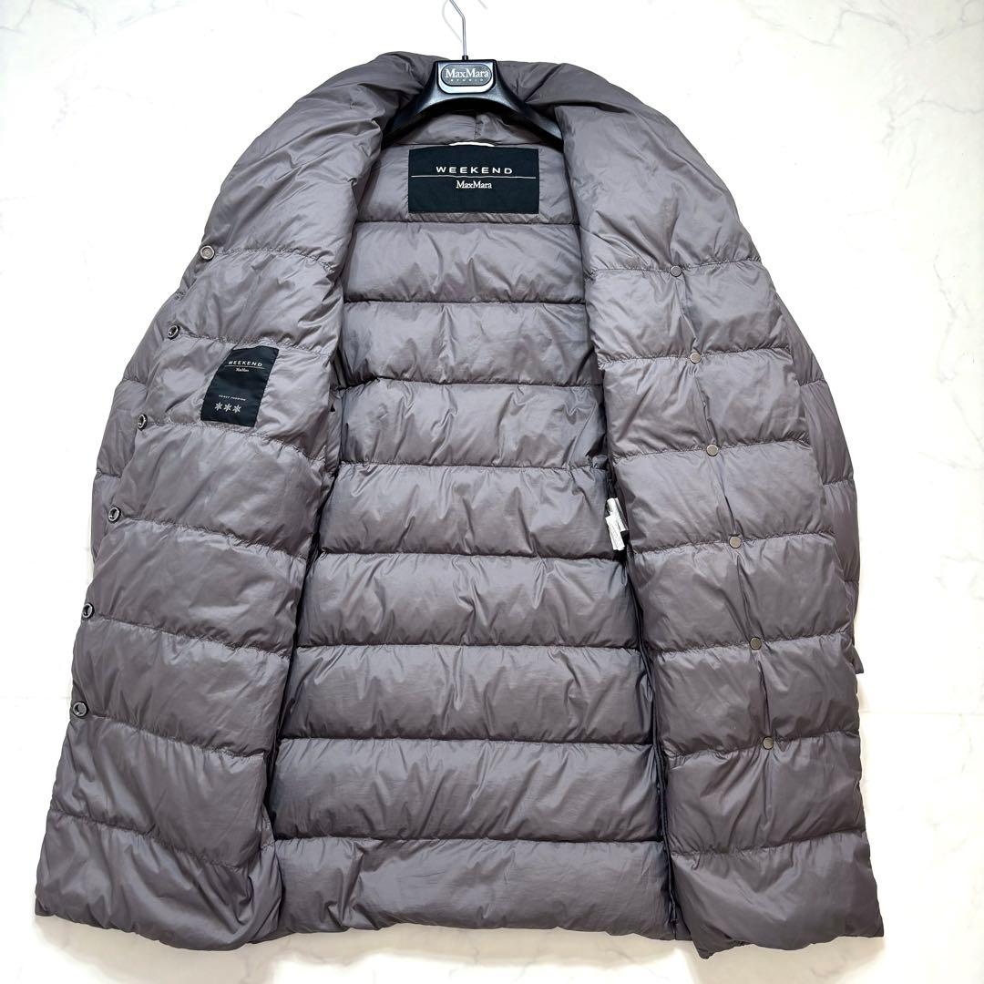 美品✨マックスマーラ ダウンコート ショールカラー ベルト 近年モデル 40