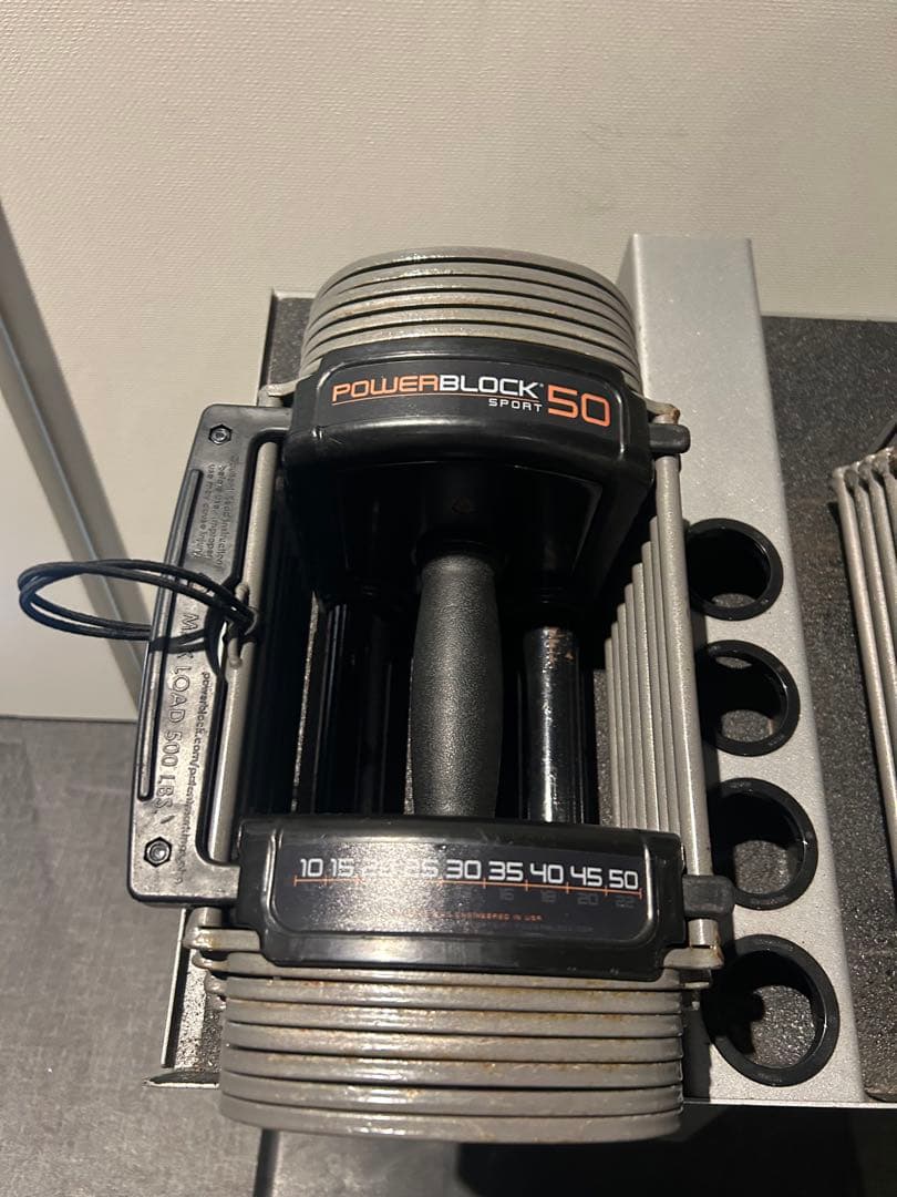 スタンド込み POWERBLOCK 50 パワーブロック50（22kg）正規品②