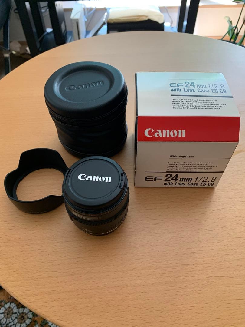 まるさま　専用　Canon EF24mm f2.8 箱付き　美品