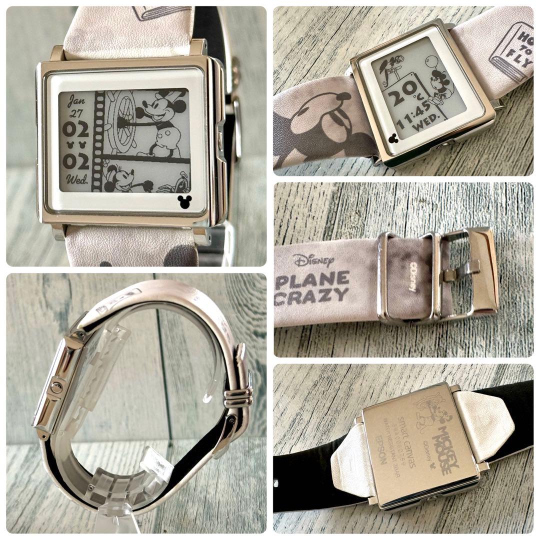 【希少.】スマートキャンバス 腕時計 ミッキー ディズニー