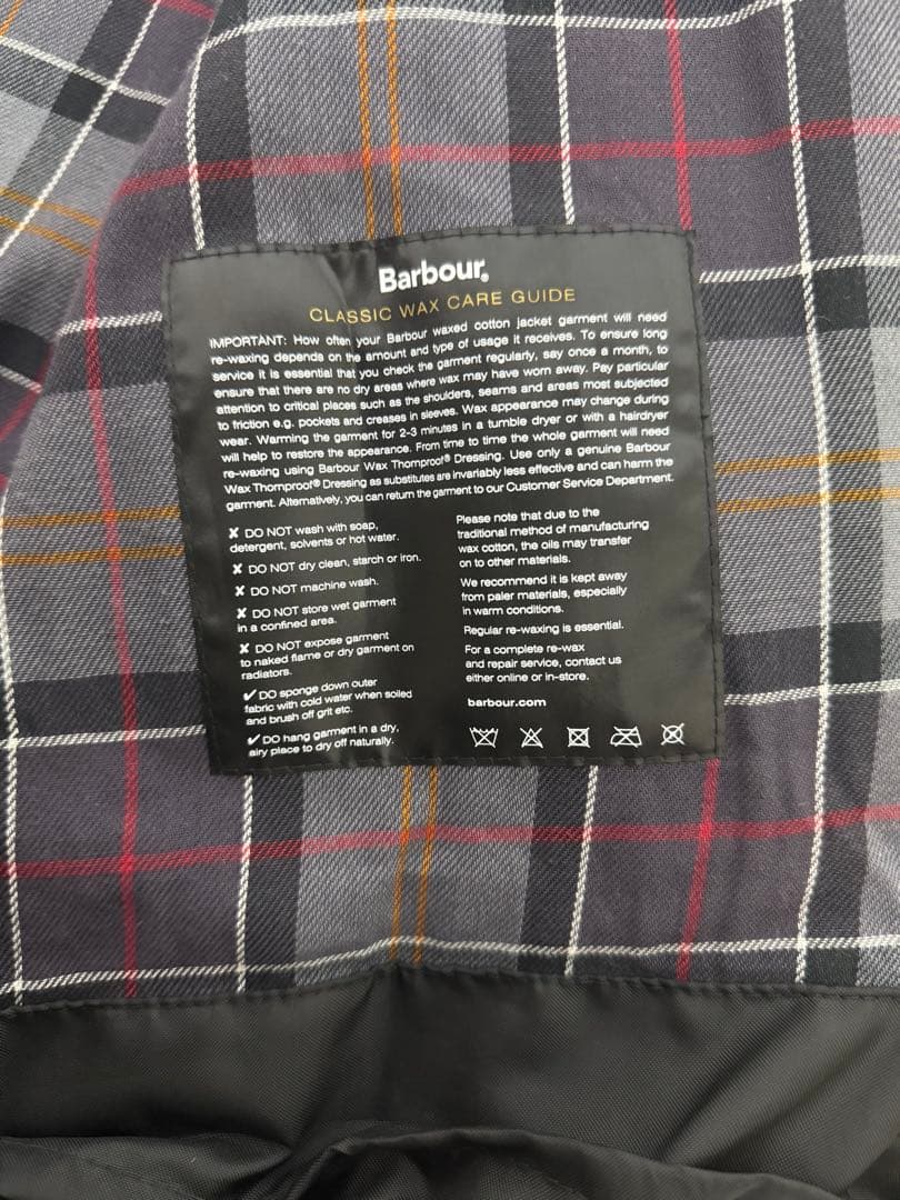 Barbour トランスポート ブラック38　オイルドジャケット