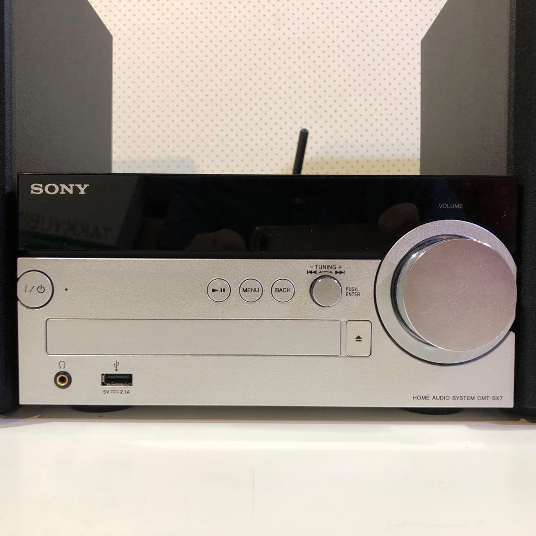 ソニー マルチオーディオコンポ CMT-SX7 AirPlay ハイレゾ対応