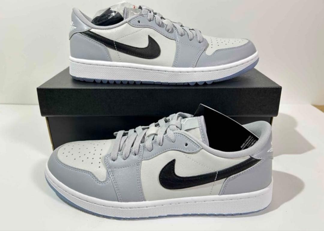 【新品】 Nike AirJordan1 Low Golf ウルフグレー