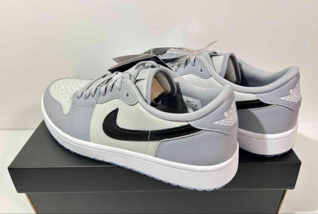 【新品】 Nike AirJordan1 Low Golf ウルフグレー