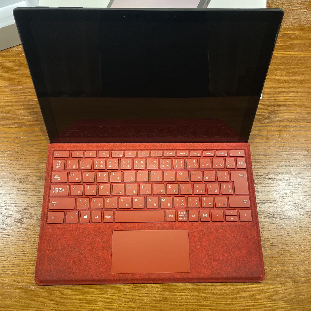SurfacePro7 + タイプカバーred + SurfacePen red
