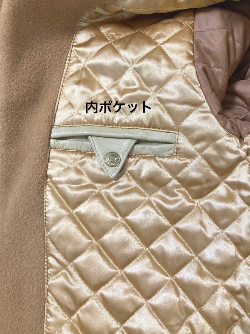 BABY PHAT 中綿 ブルゾン 刺繍ロゴ ファー襟 Sサイズ