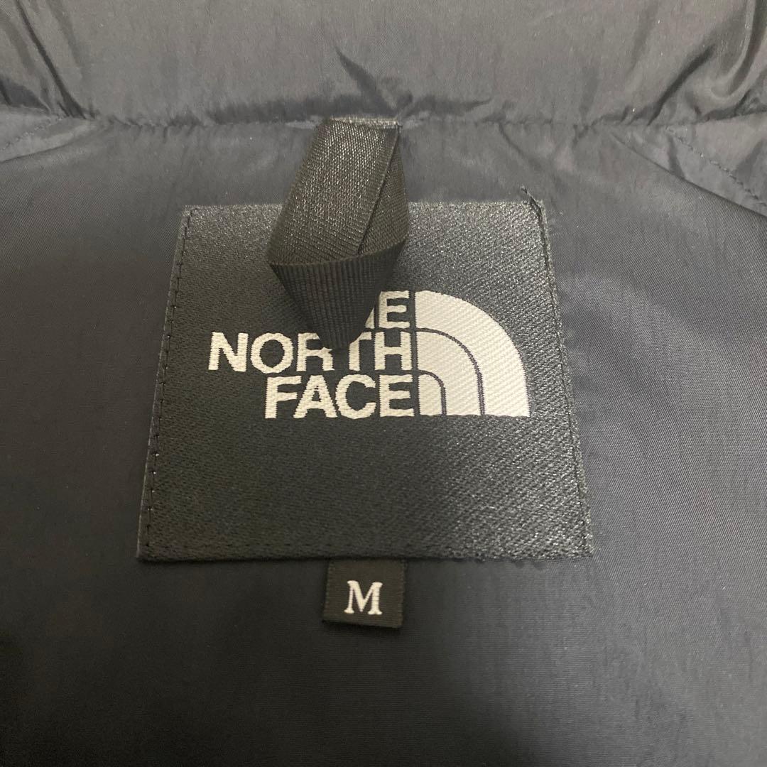 【希少、Mサイズ】ノースフェイス　ダウンジャケット　ヌプシ　国内正規品 黒　②