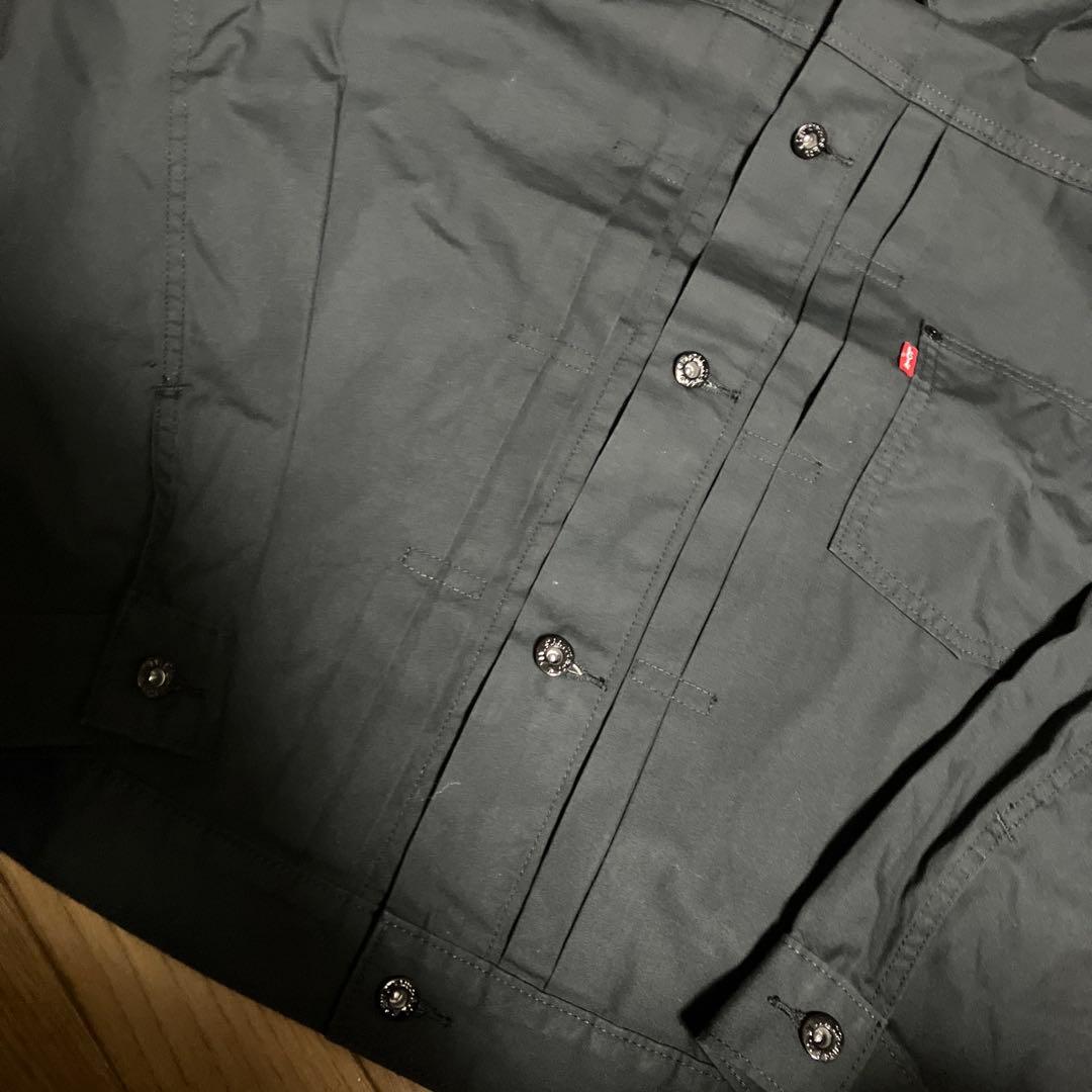 リーバイス ブラック　ワークウェア　ジャケット　ファースト　プレミアム　1st