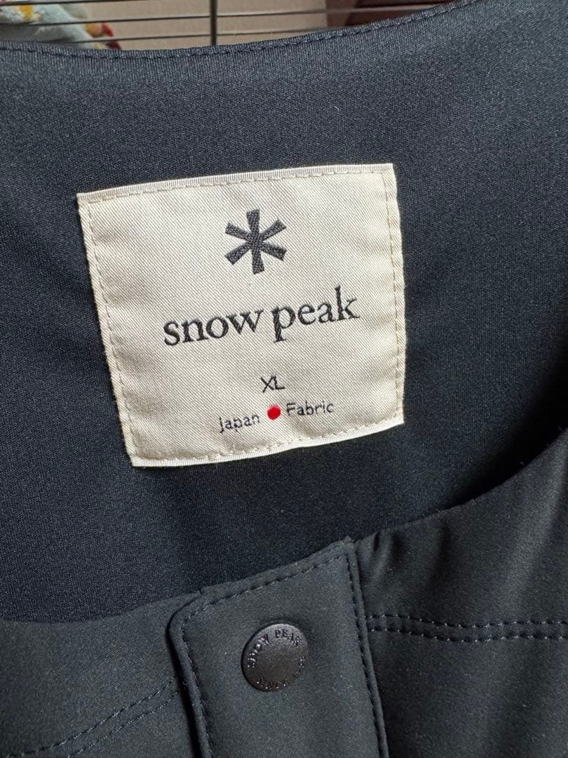  peak スノーピークフレキシブルインサレーションベスト　ブラックXL