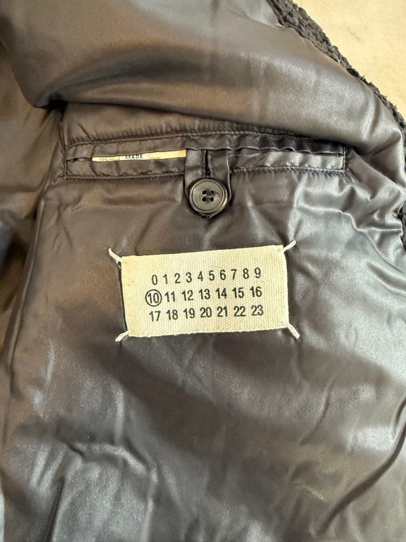 マルタンマルジェラ　フライトジャケット　メタリックカラー