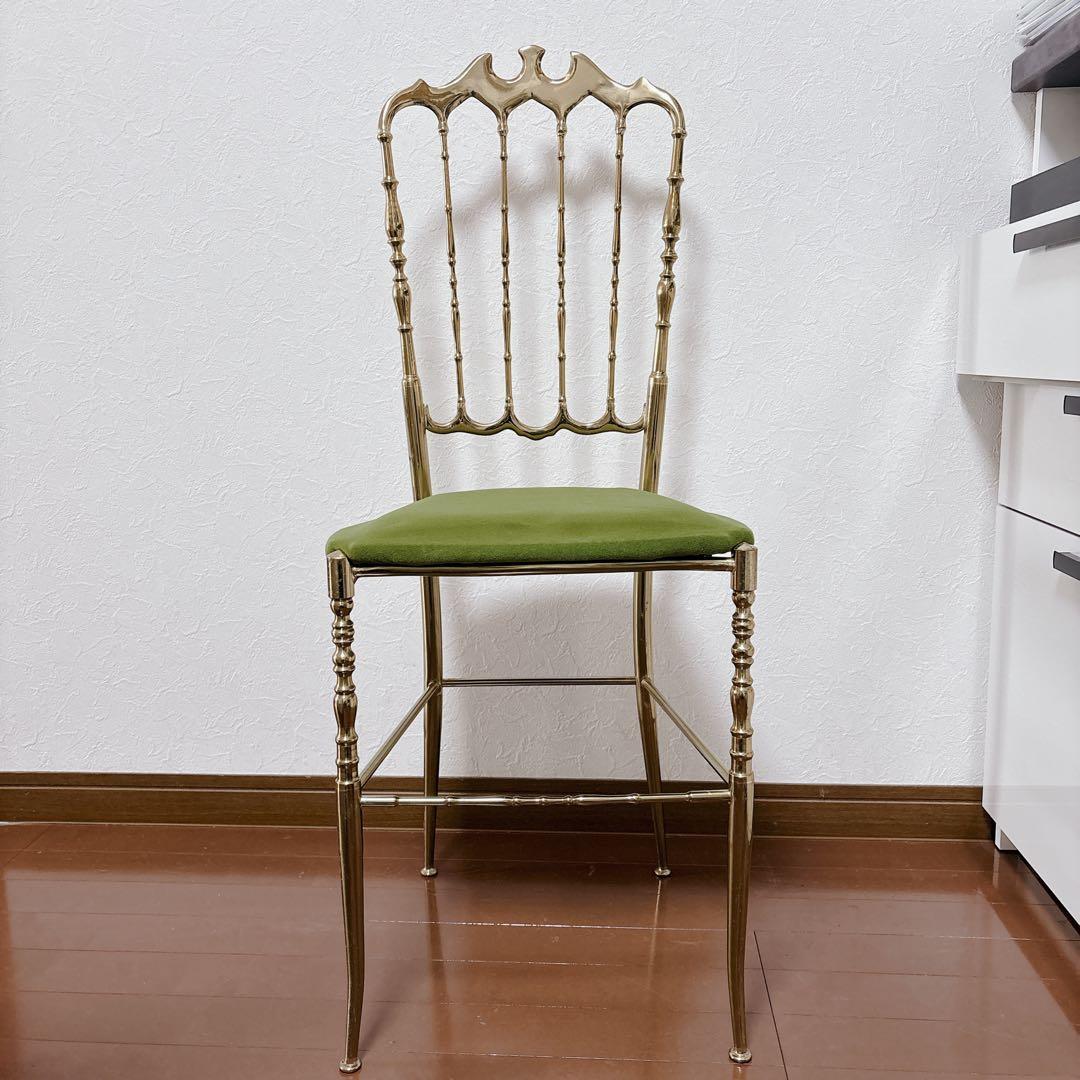 Chiavari キアヴァリ 真鍮 チェア アンティーク ヴィンテージ イタリア