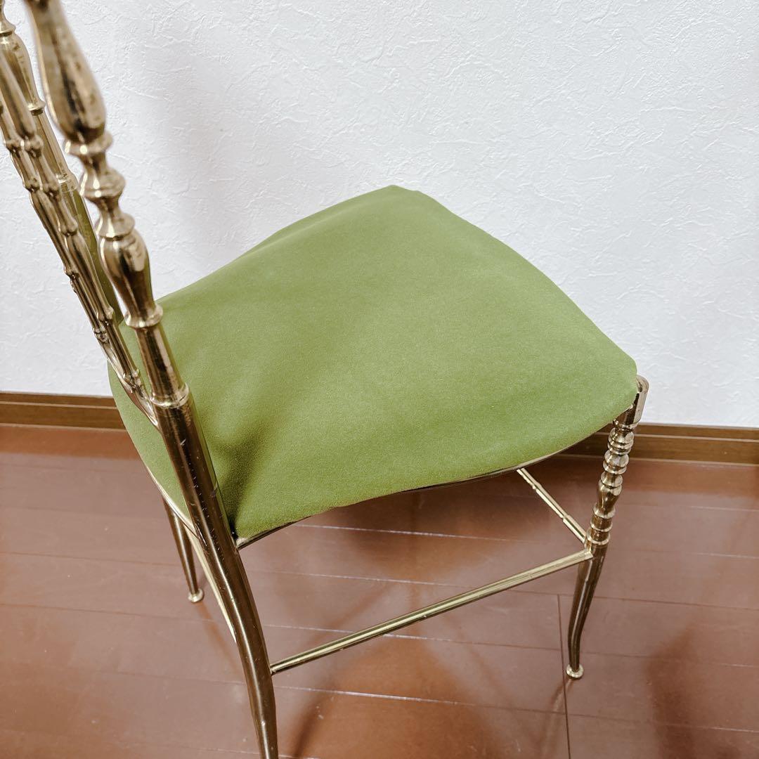 Chiavari キアヴァリ 真鍮 チェア アンティーク ヴィンテージ イタリア