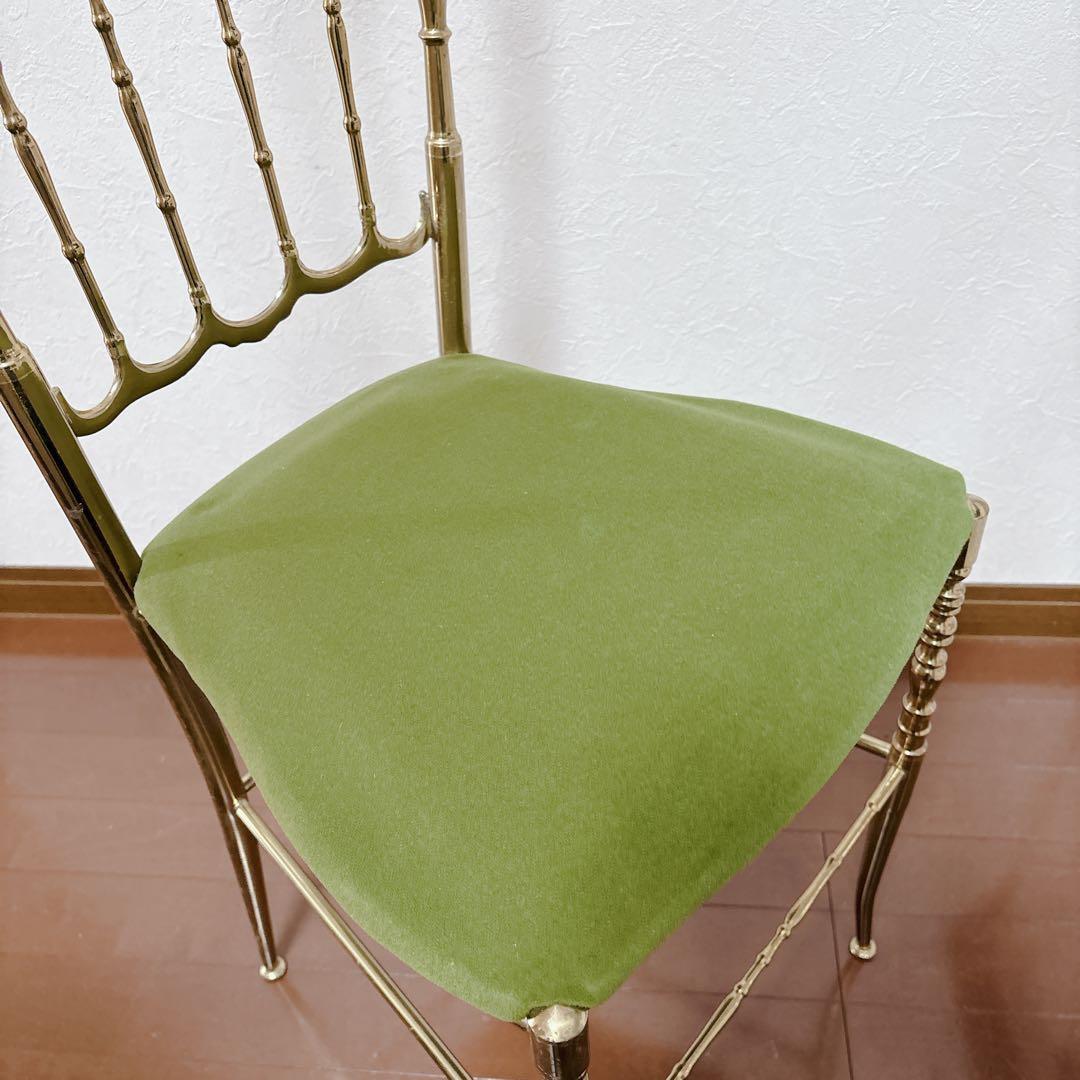 Chiavari キアヴァリ 真鍮 チェア アンティーク ヴィンテージ イタリア