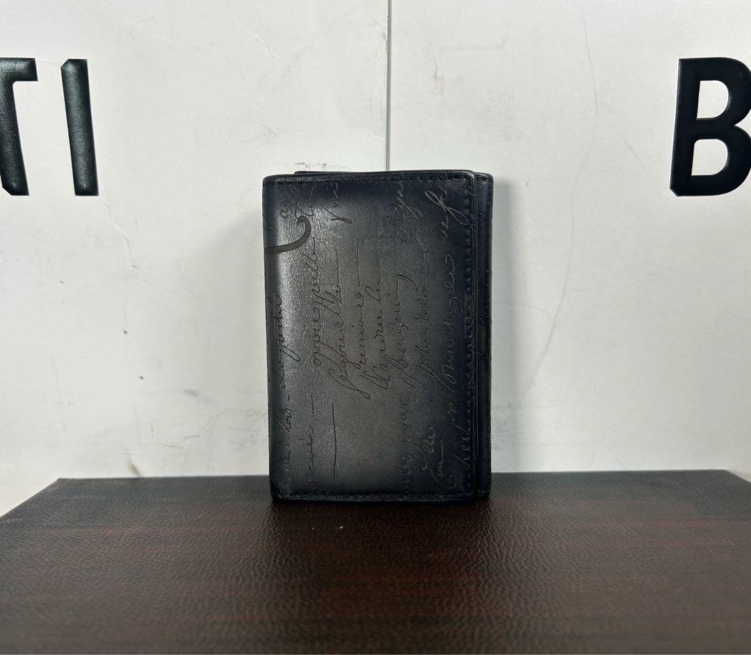 9.9万円　美品　Berluti インヴィア フラップ カードホルダー　名刺入れ