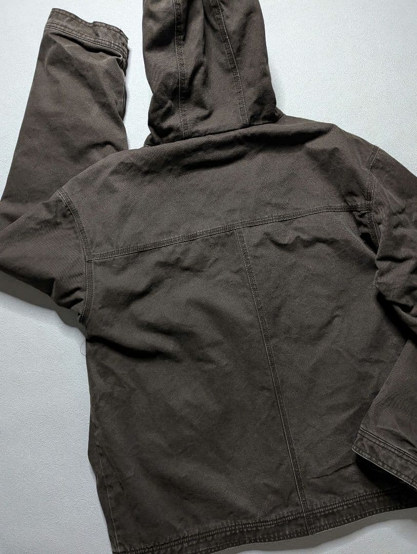 WOLVERINEダックアクティブジャケット 裏ボアフェードブラウン雰囲気系