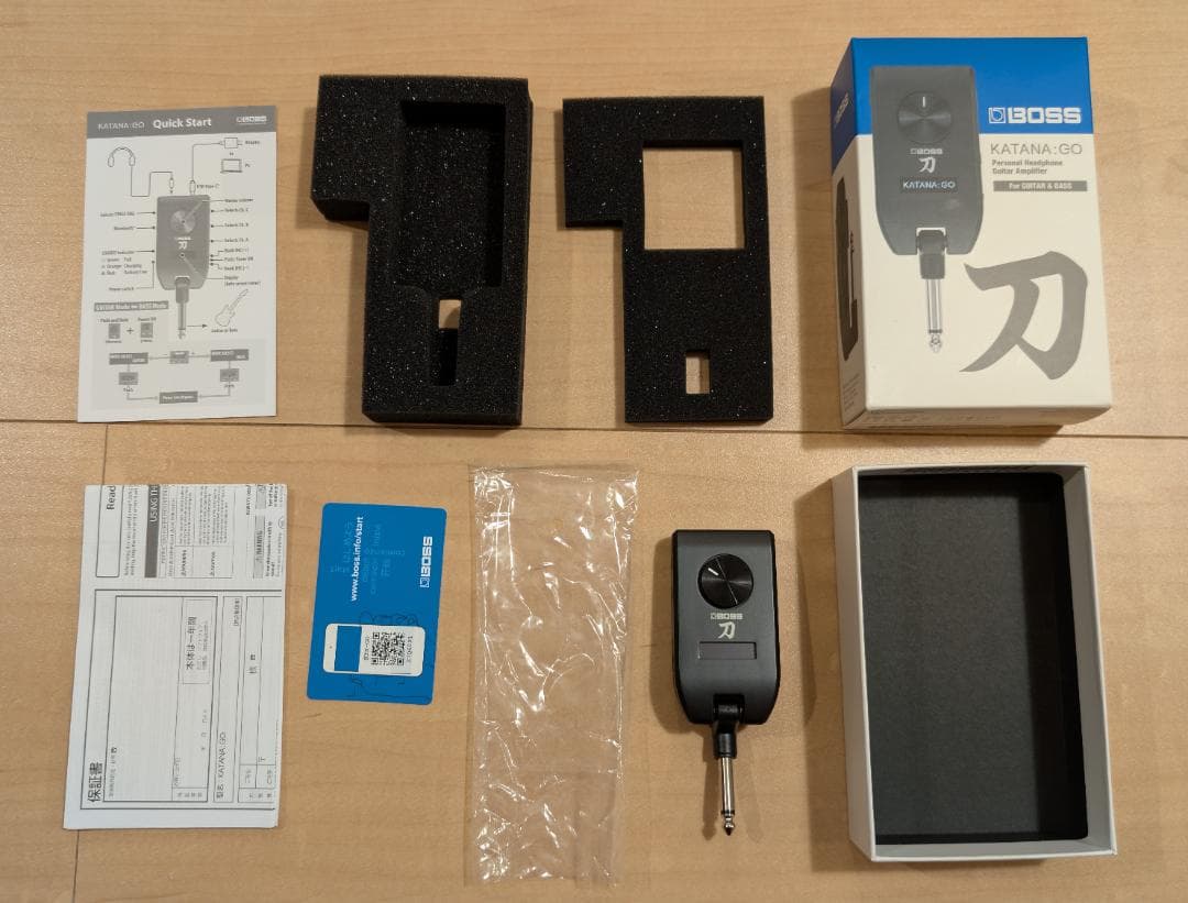 BOSS Katana-Go ギター用ヘッドホンアンプ 箱あり