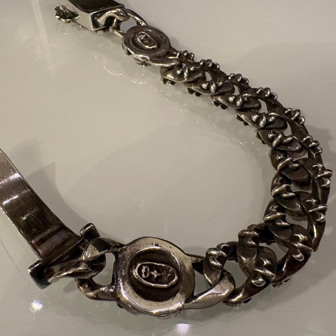 【A&G】ブレスレット　シルバー アクセリー　（クロムハーツ などをお好みの方）