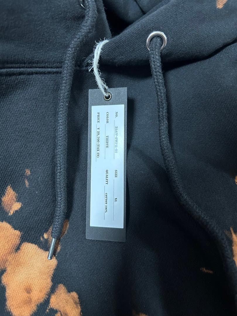 新品 exodus 25AW F.T.W. TIEDYE スウェット パーカー