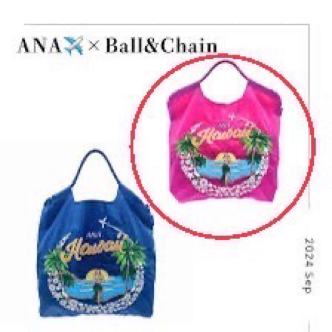 ANA × Ball & Chain ピンクエコバッグMサイズ