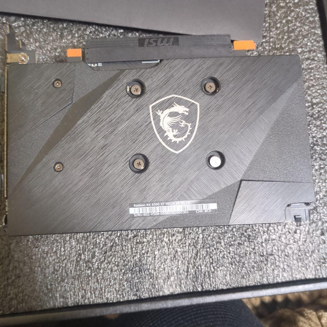 ジャンク扱い MSI RX 6500 XT 4GB OC Edition