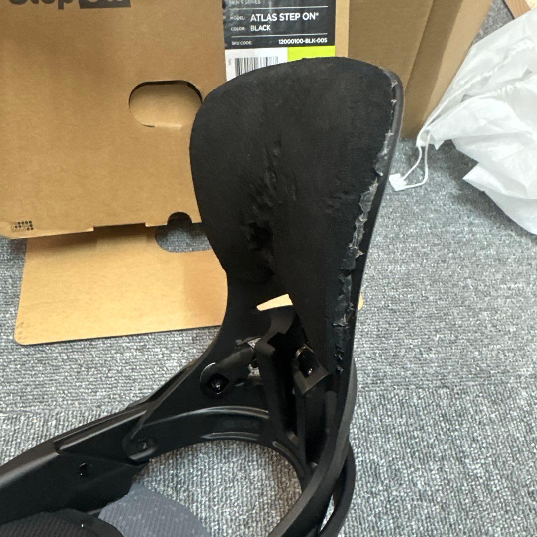 ATLAS STEP ON ビンディング ブラック M
