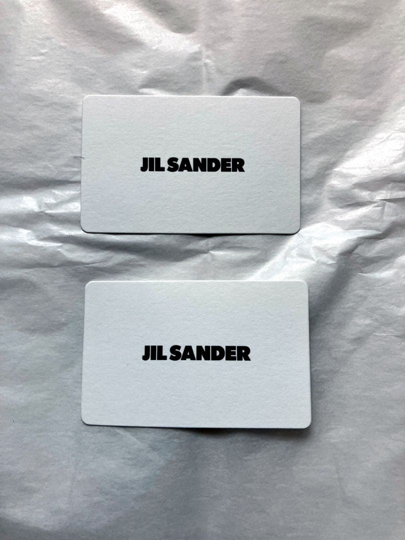 【新品未使用】【JIL SANDER】カードケース　ケース　折財布