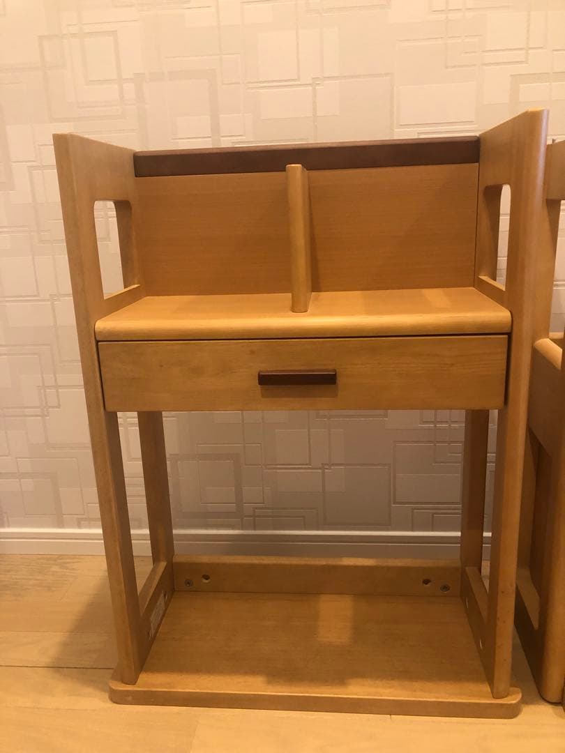 美品 コイズミ 本棚 シェルフ 学習机