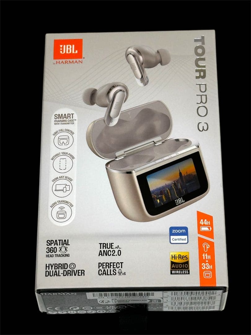 ⭐️新品未開封❣️⭐️JBL Tour Pro 3 ワイヤレスイヤホン ラテ