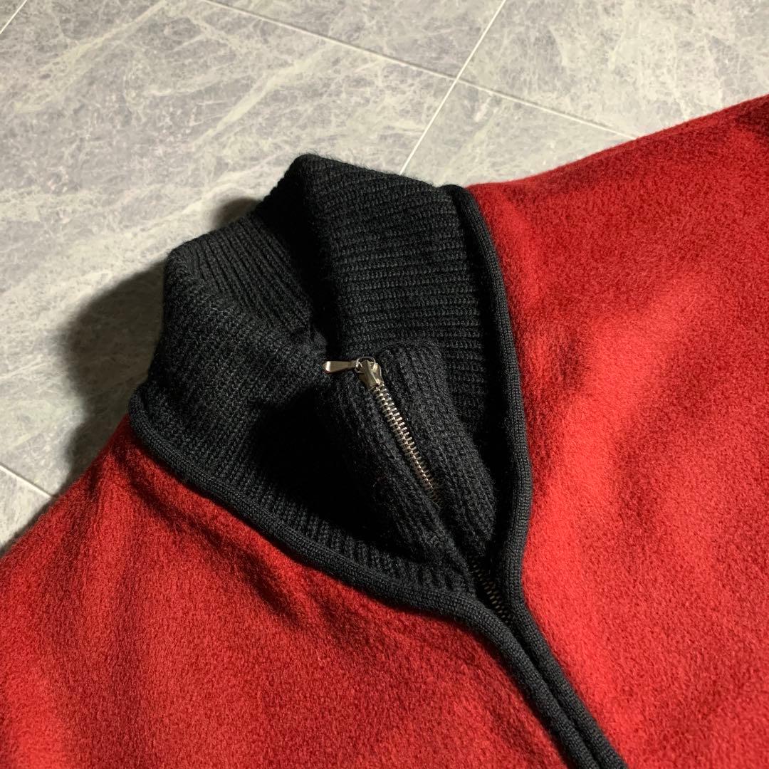 agnes.b homme Archive ニット切替短丈Wool Jacket