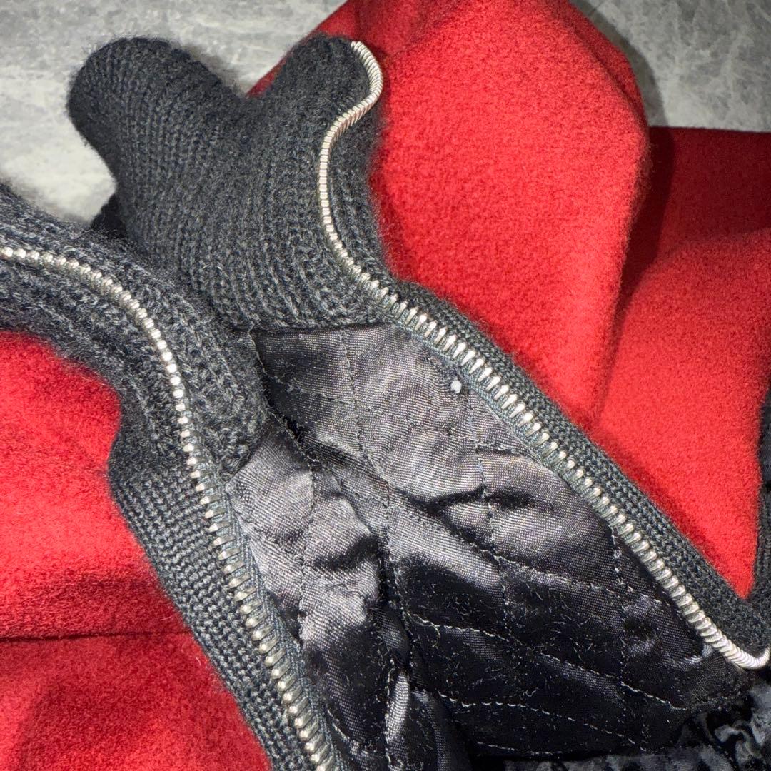 agnes.b homme Archive ニット切替短丈Wool Jacket