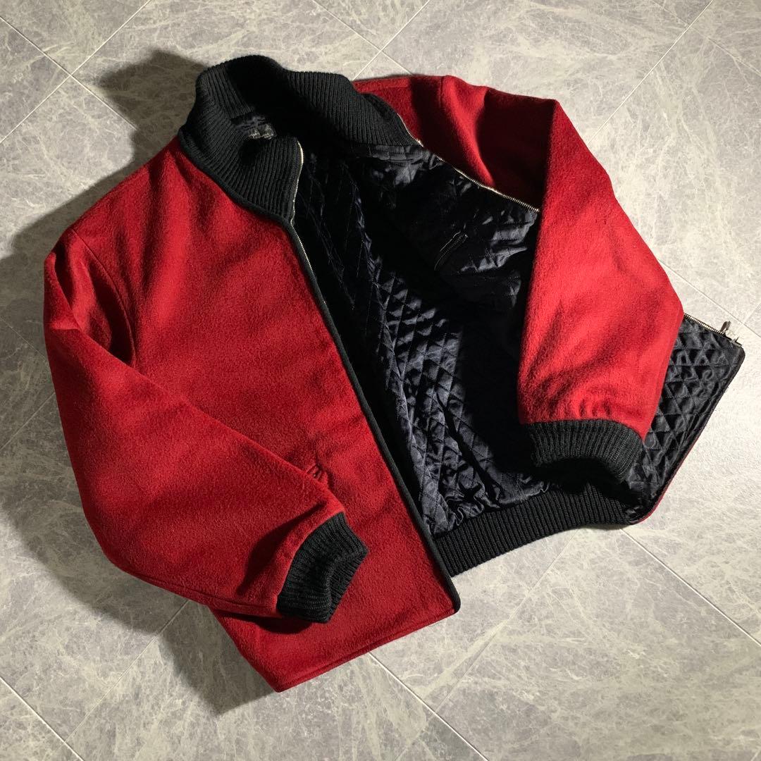 agnes.b homme Archive ニット切替短丈Wool Jacket