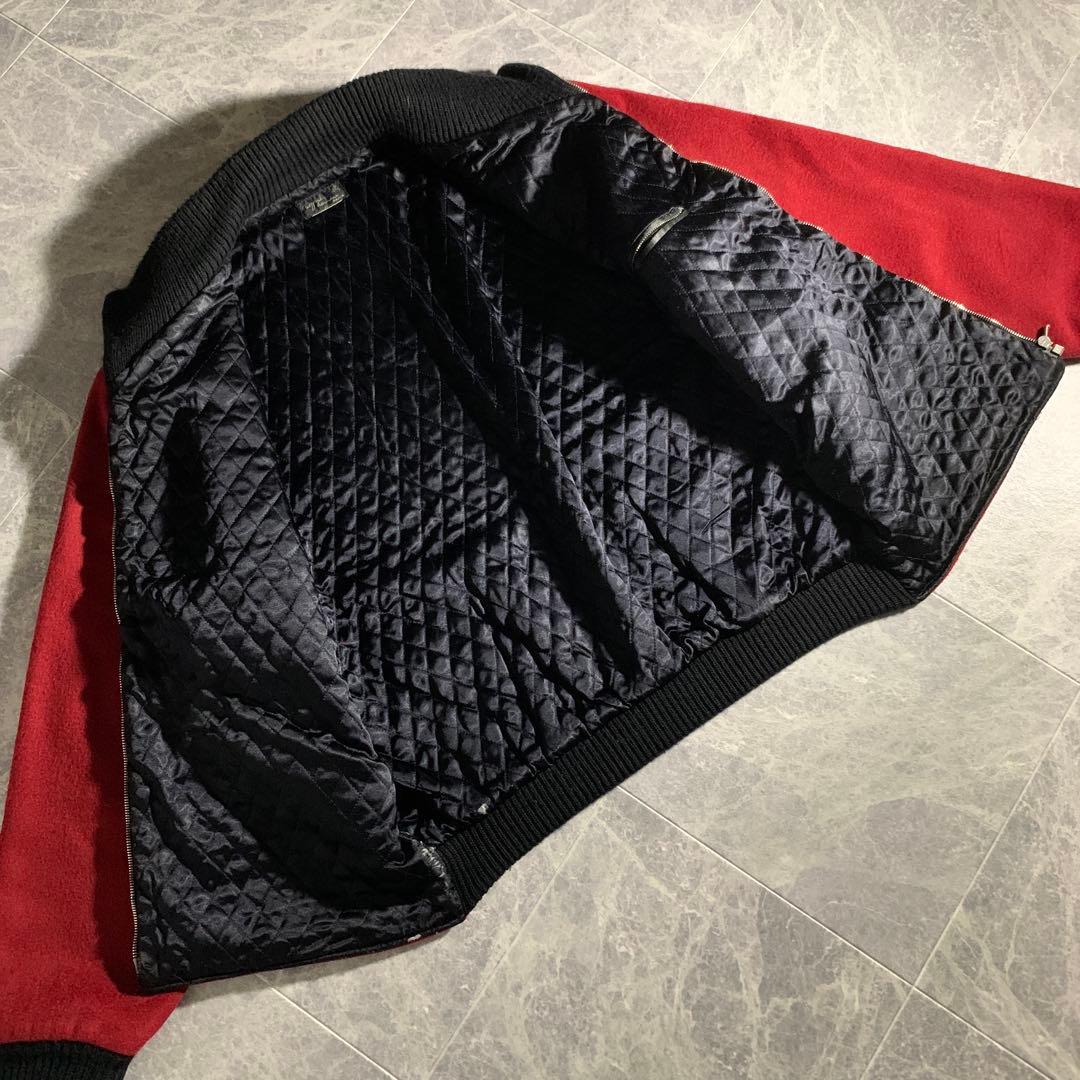 agnes.b homme Archive ニット切替短丈Wool Jacket