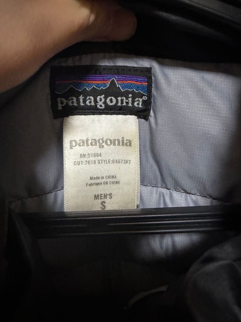 patagonia ダウンジャケット S ブラック