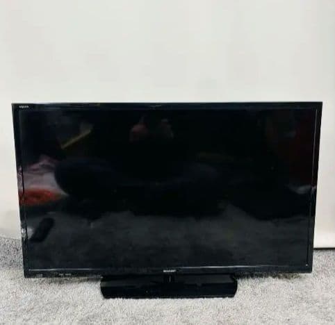 送料無料 SHARP AQUOS液晶TV32型 外付SSD HDD(4TB)付き