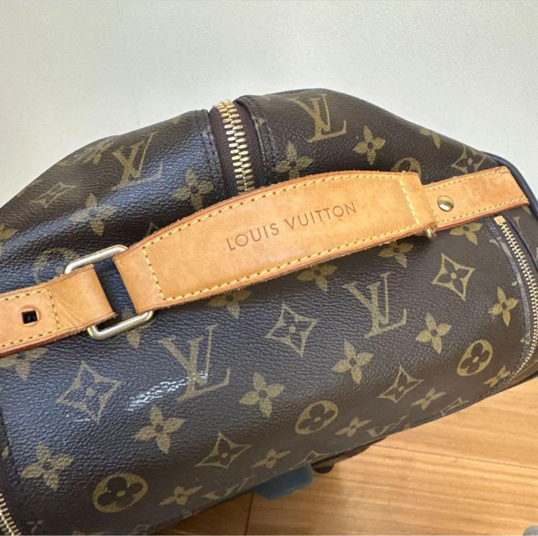 【値下げ可】ルイヴィトン モノグラム エオール60 レザー スーツケース