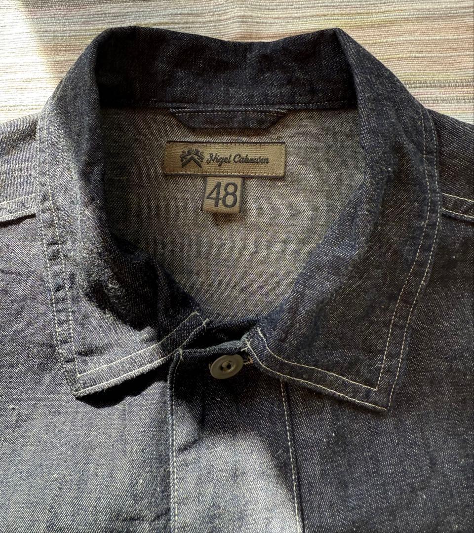 トップス Nigel Cabourn UTILITY SHIRT 48