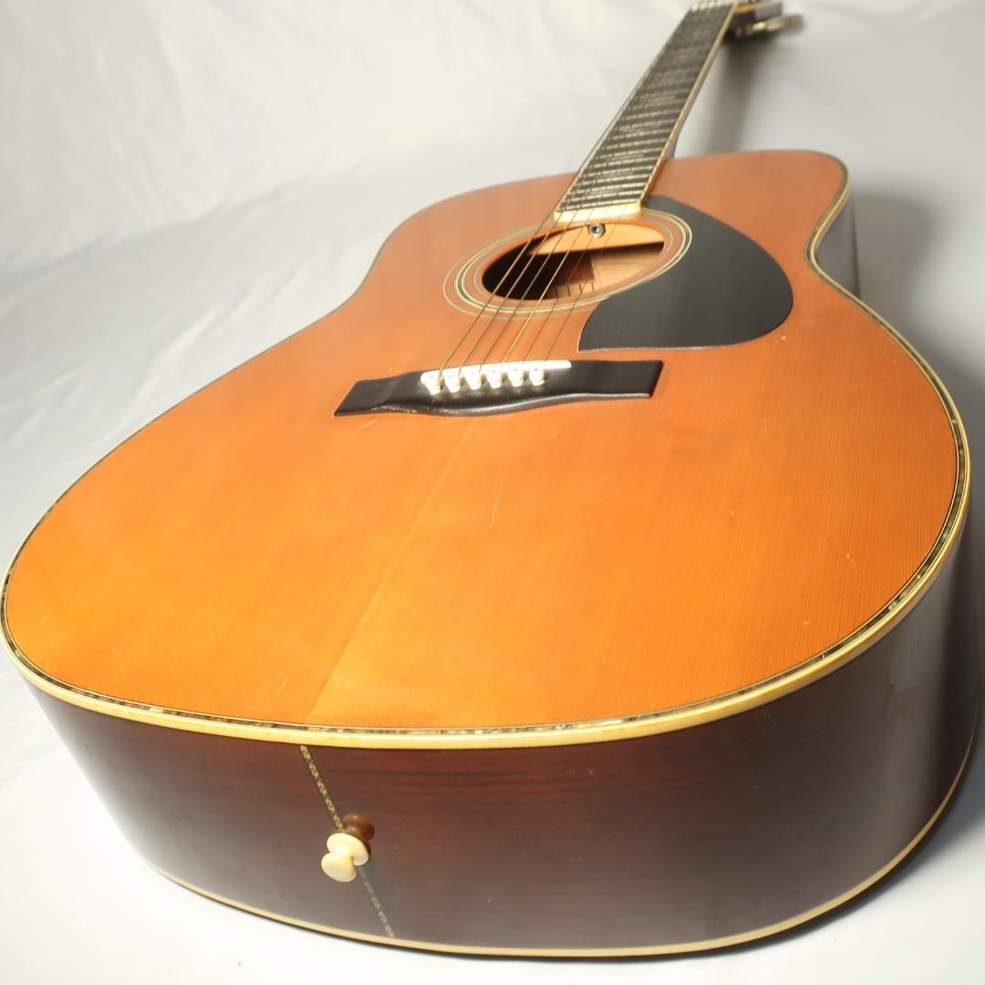 弦交換YAMAHA FG-735 ギター ヤマハ純正ハードケース付 バードインレ