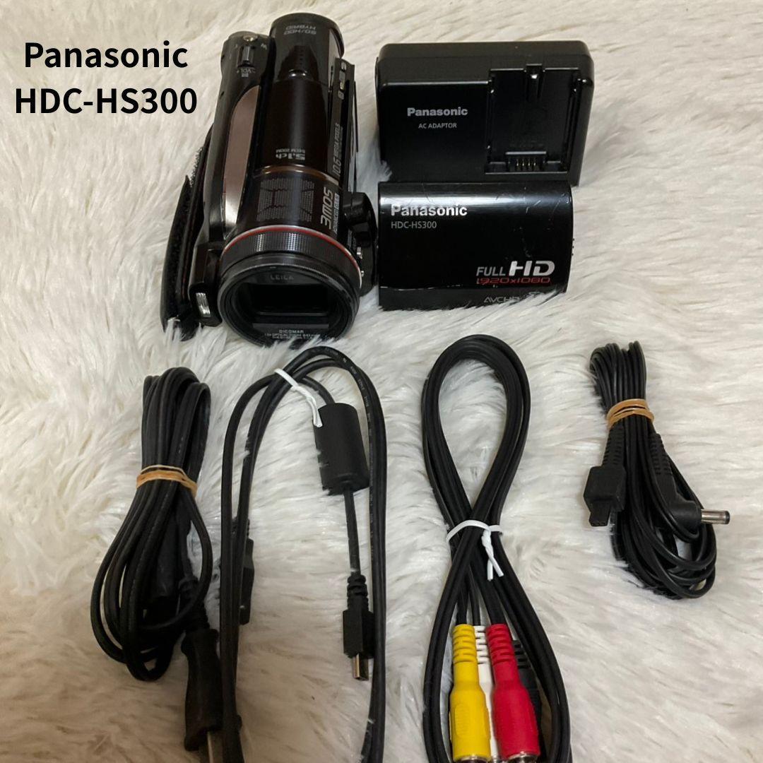 【簡易動作確認済】Panasonic HDC-HS300 ビデオカメラ レトロ
