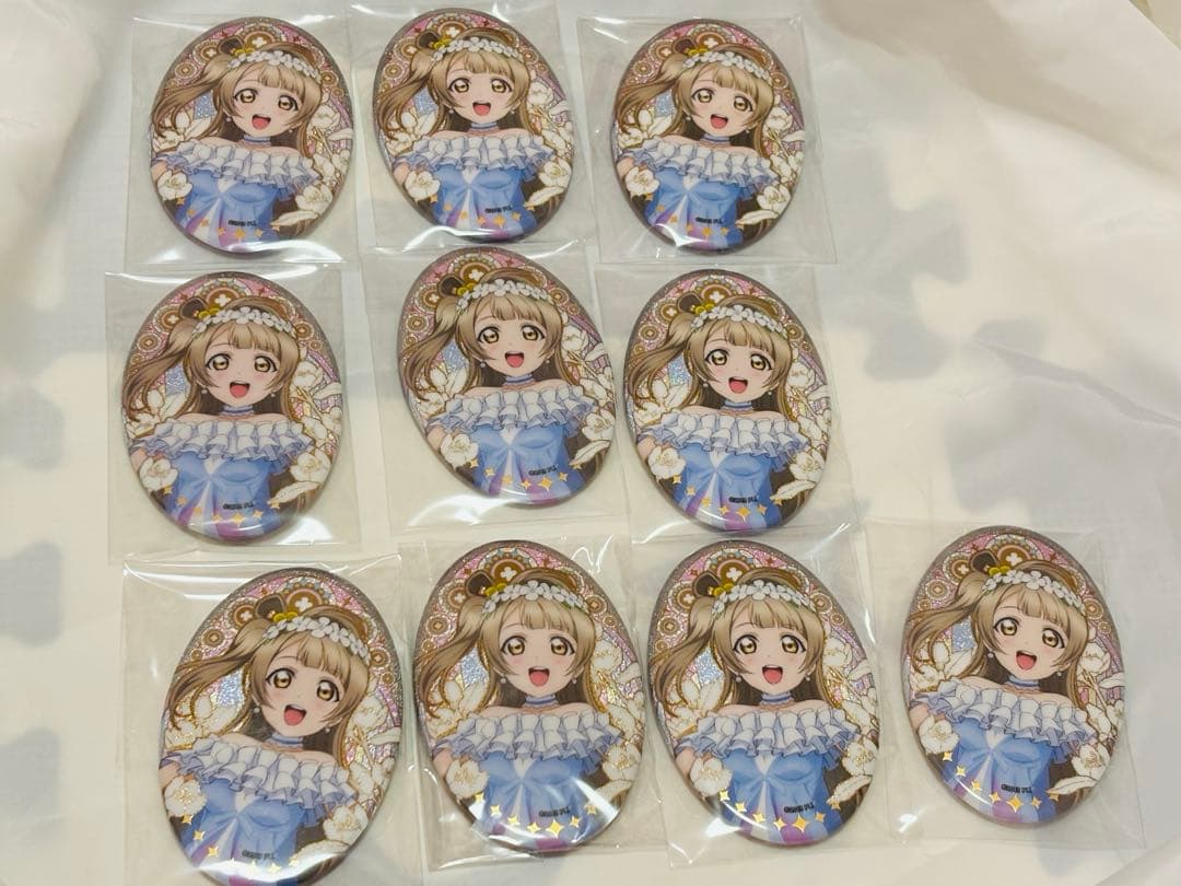 ラブライブ　μ's 南 小鳥 中国限定　繋花 缶バッジ