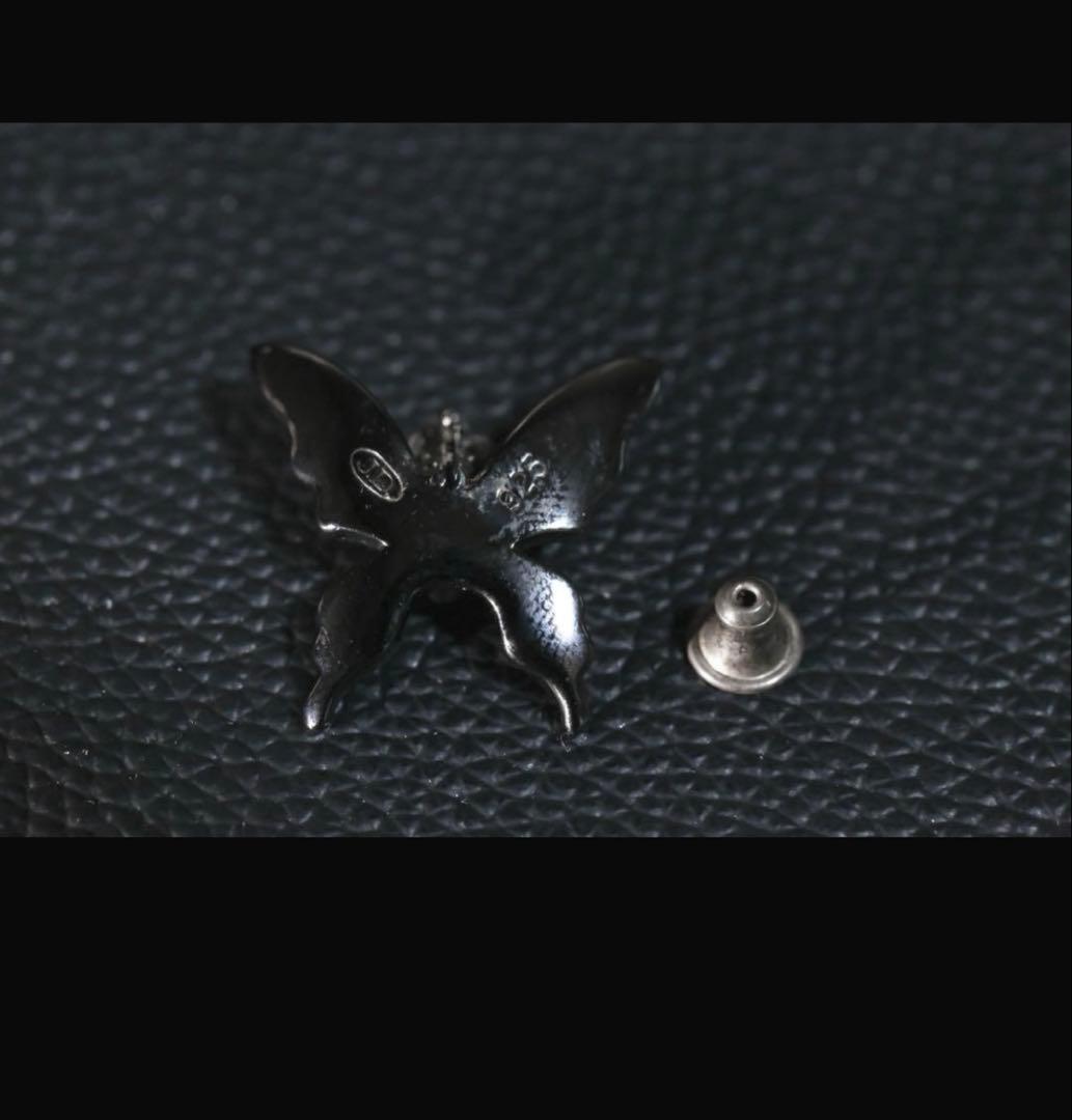 JUSTINDAVIS CROWN JESTER ピアス　バタフライピアス