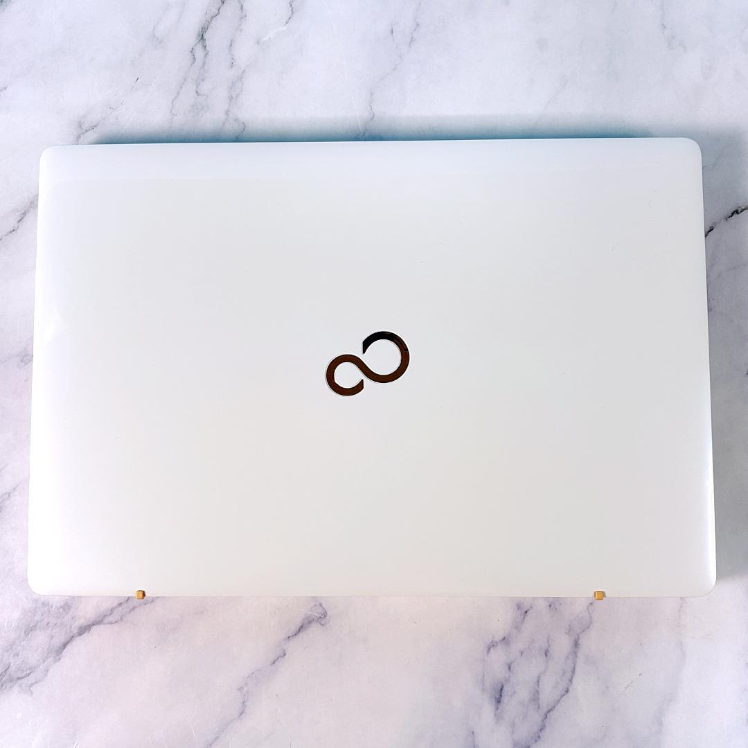 美品☆Corei7・8GB・SSD・MSOffice付 ホワイト ノートパソコン